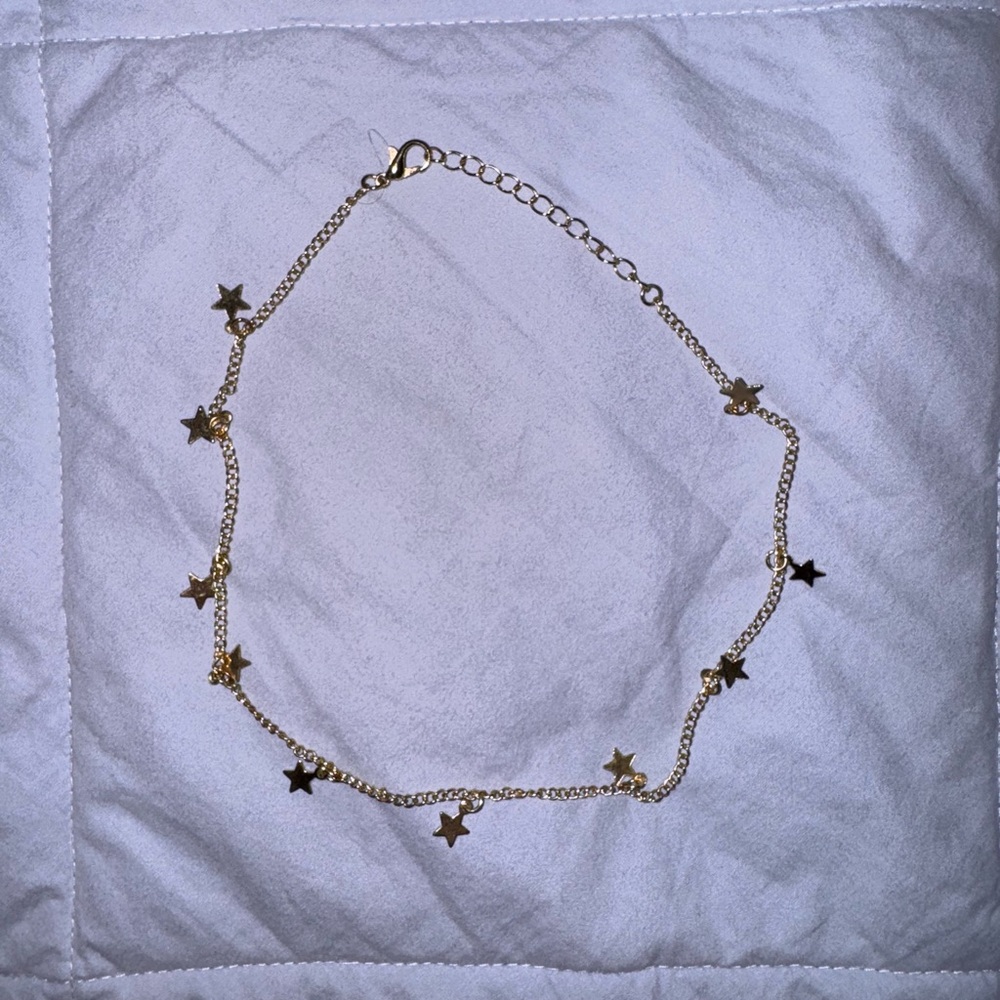 Gold Star Charm Necklace
